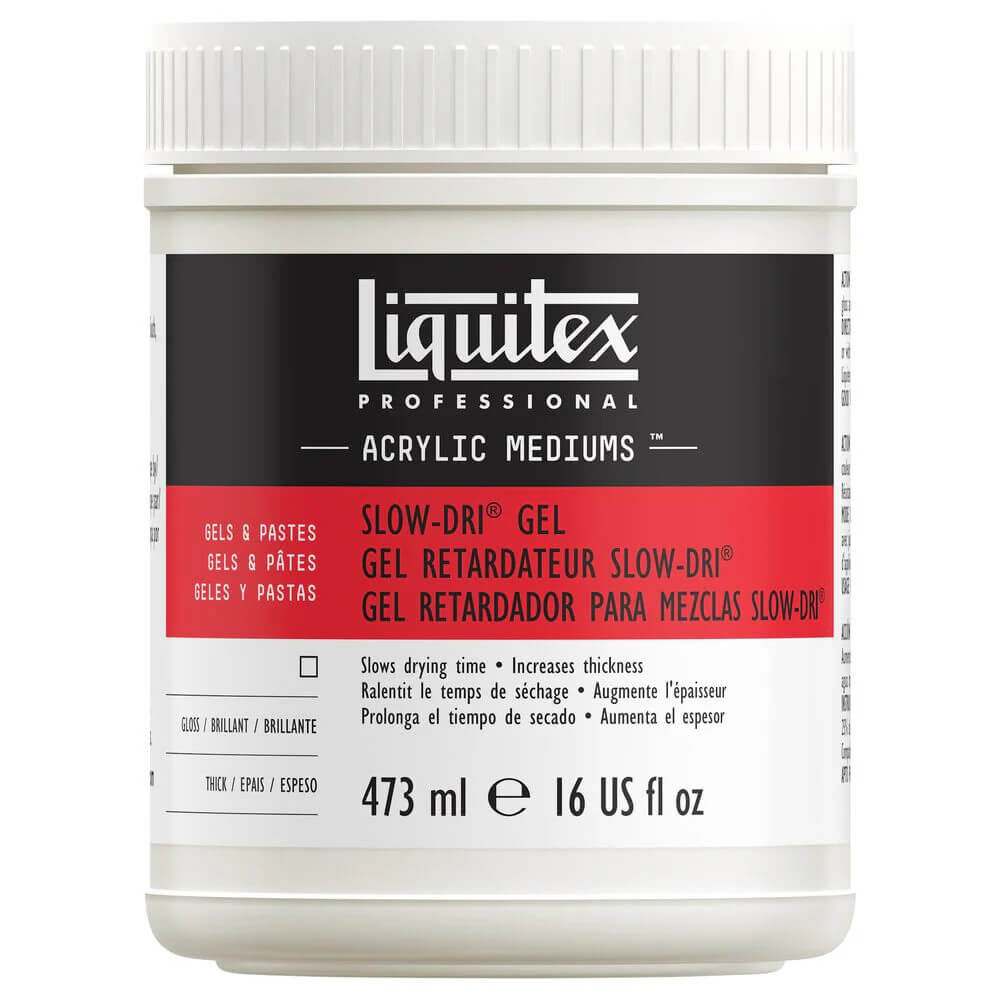 Liquitex Professional Slow-Dri Gel Akrilik Kuruma Geciktirici Jel 473 ml