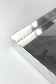 Ebru Teknesi Galvaniz 50,5x70,5x5,5 1,2mm Kalınlık