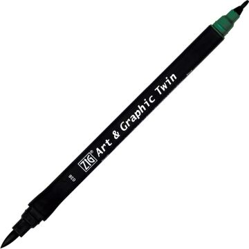 Zig Art & Graphic Twin Marker Çizim Kalemi 38 Sea Green