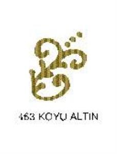 Cadence Boyutlu Boncuk Boya 50ml Glitter Simli 463 Koyu Altın