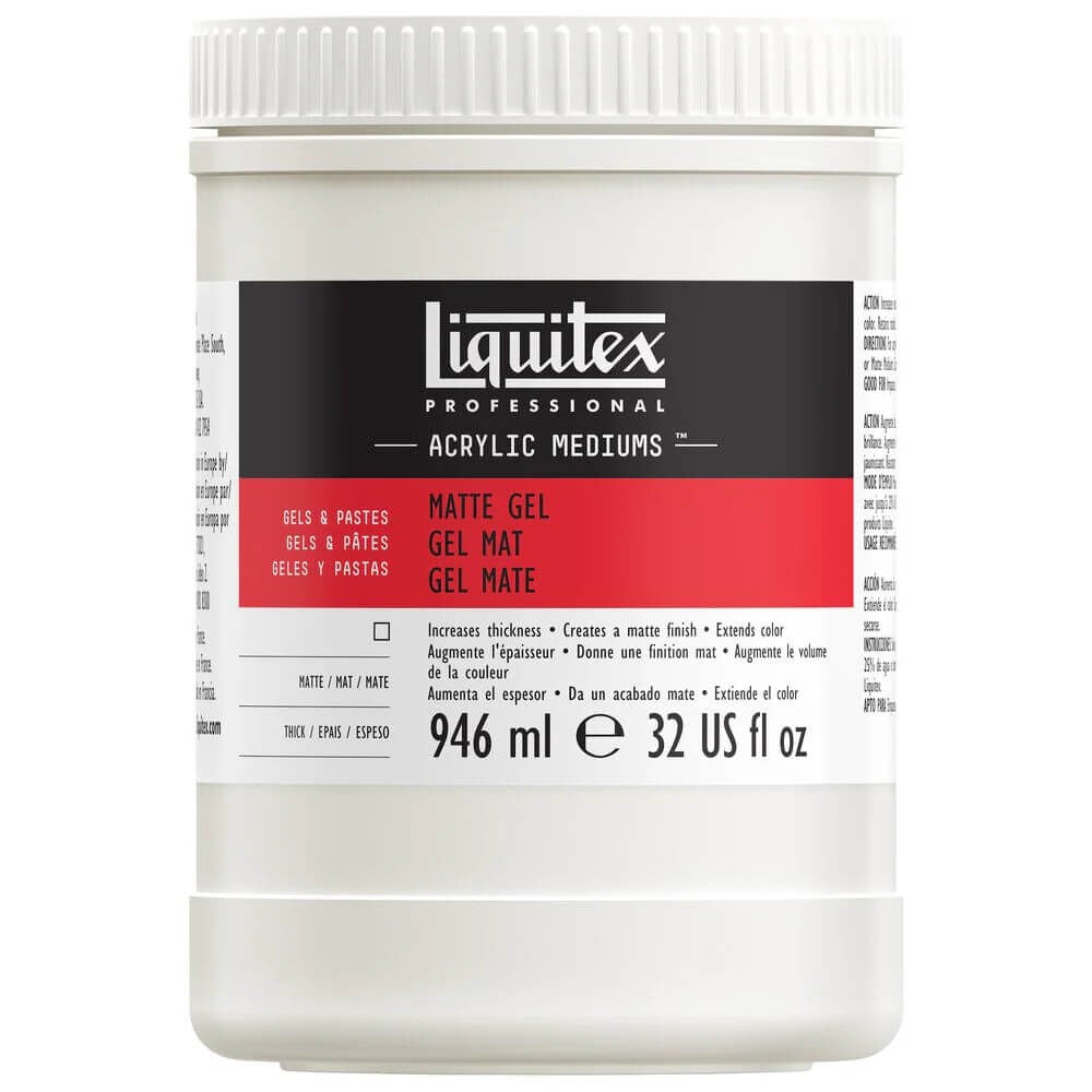 Liquitex Professional Matte Gel Akrilik Mat Jel 946 ml