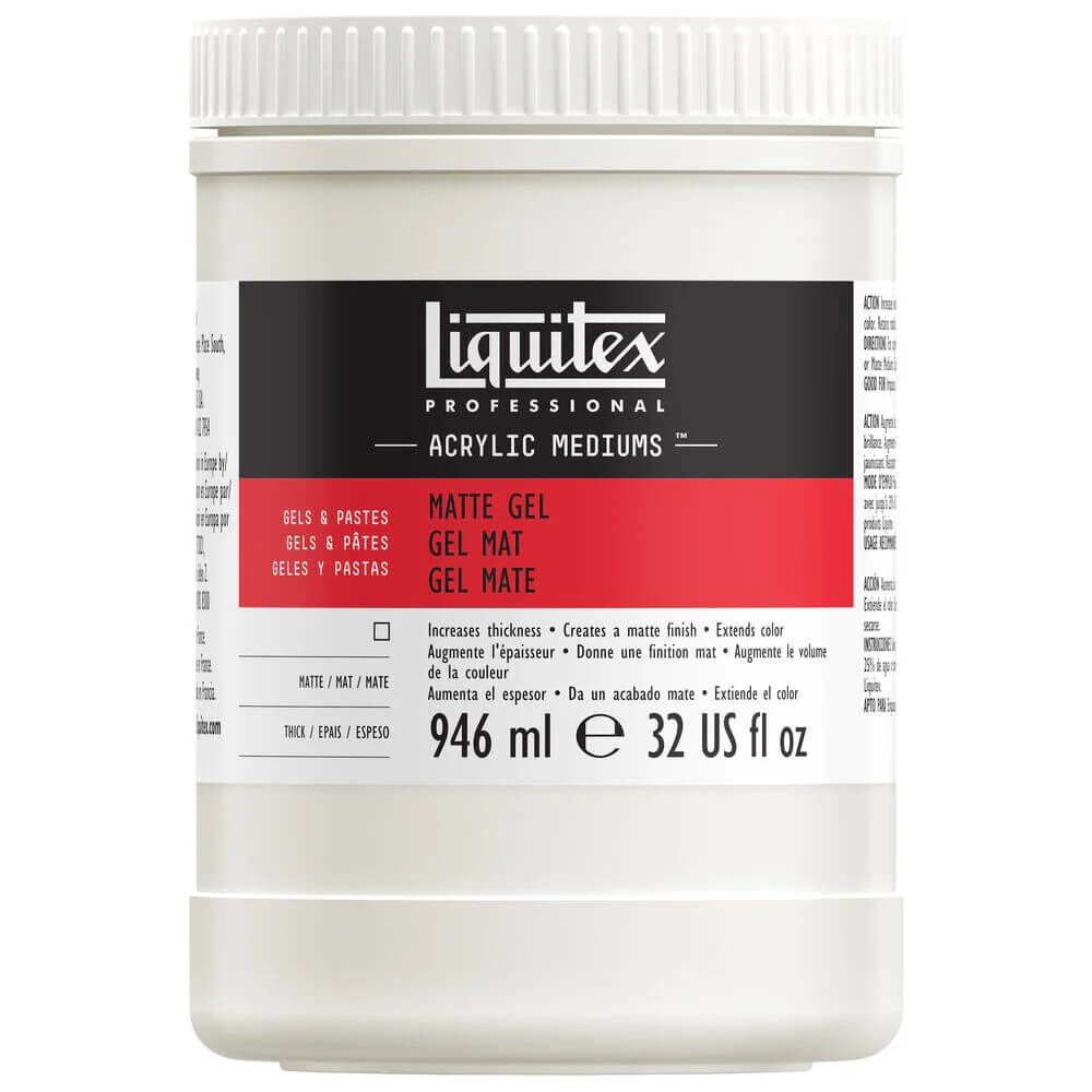 Liquitex Professional Matte Gel Akrilik Mat Jel 946 ml