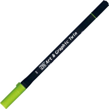 Zig Art & Graphic Twin Marker Çizim Kalemi 50 Willow Green