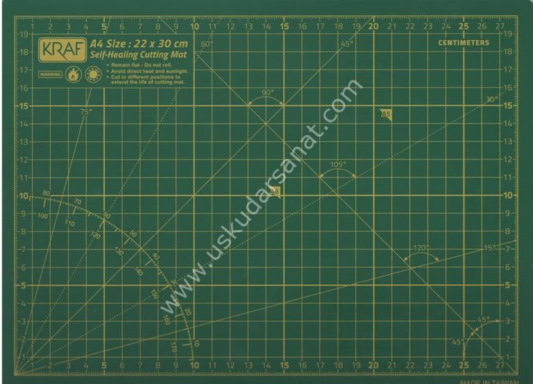 Kraf Kesim Altlığı Kesim Matı Cutting Mat A2