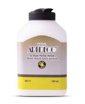 Artdeco Su Bazlı Vernik Parlak 500 ML