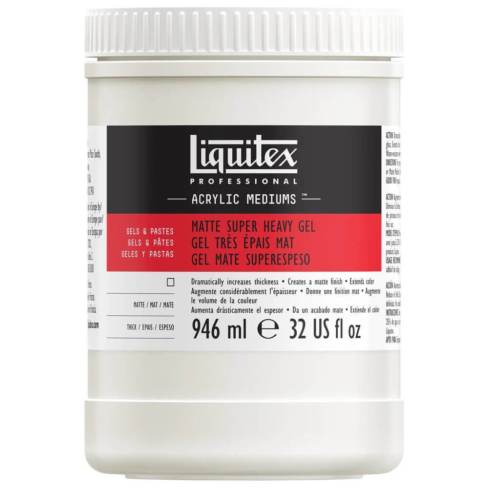 Liquitex Professional Matte Super Heavy Gel Akrilik Mat Süper Yoğun Jel 946 ml
