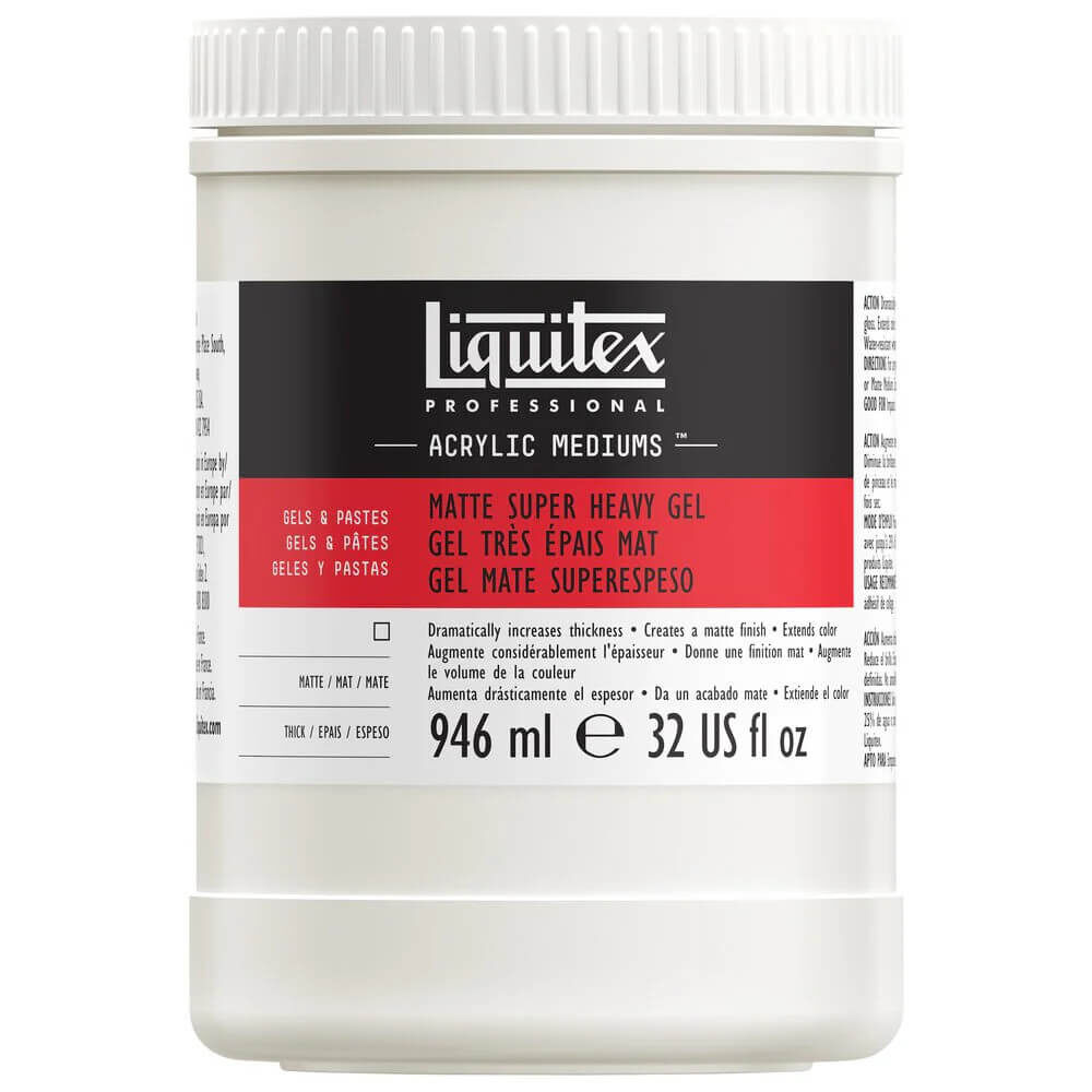 Liquitex Professional Matte Super Heavy Gel Akrilik Mat Süper Yoğun Jel 946 ml