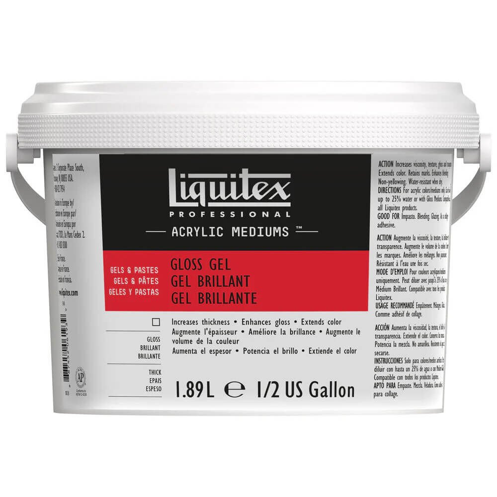 Liquitex Professional Gloss Gel Medium Akrilik Parlak Jel Medyumu 1.89 Litre