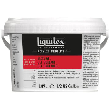 Liquitex Professional Gloss Gel Medium Akrilik Parlak Jel Medyumu 1.89 Litre