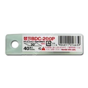NT Cutter BDC-200P Kretuar Maket Bıçağı Ucu 40 Adet