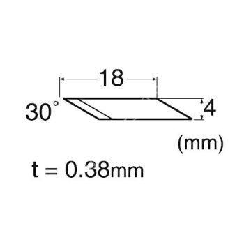 NT Cutter BDC-200P Kretuar Maket Bıçağı Ucu 40 Adet