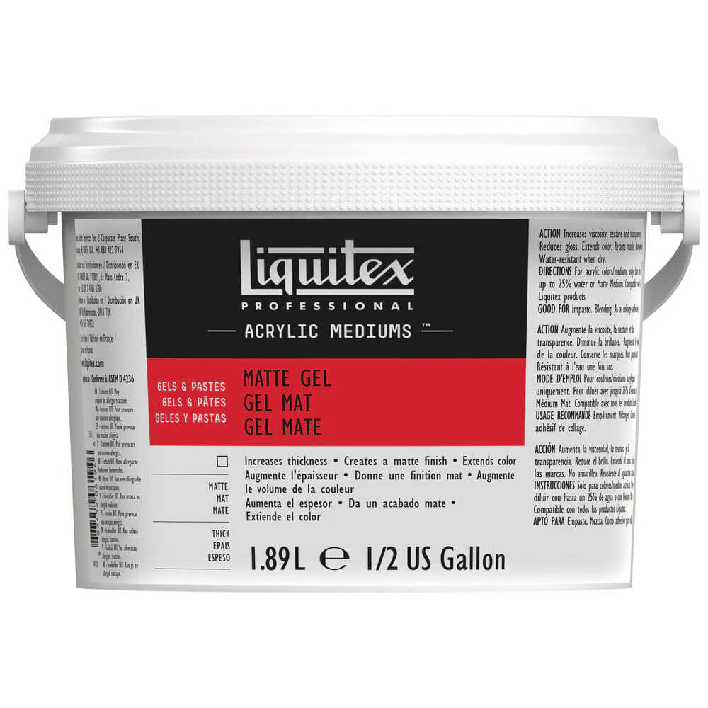 Liquitex Professional Matte Gel Akrilik Mat Jel 1.89 Litre