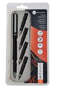 Manuscript Clasic Kaligrafi Seti Sol El MC1185L