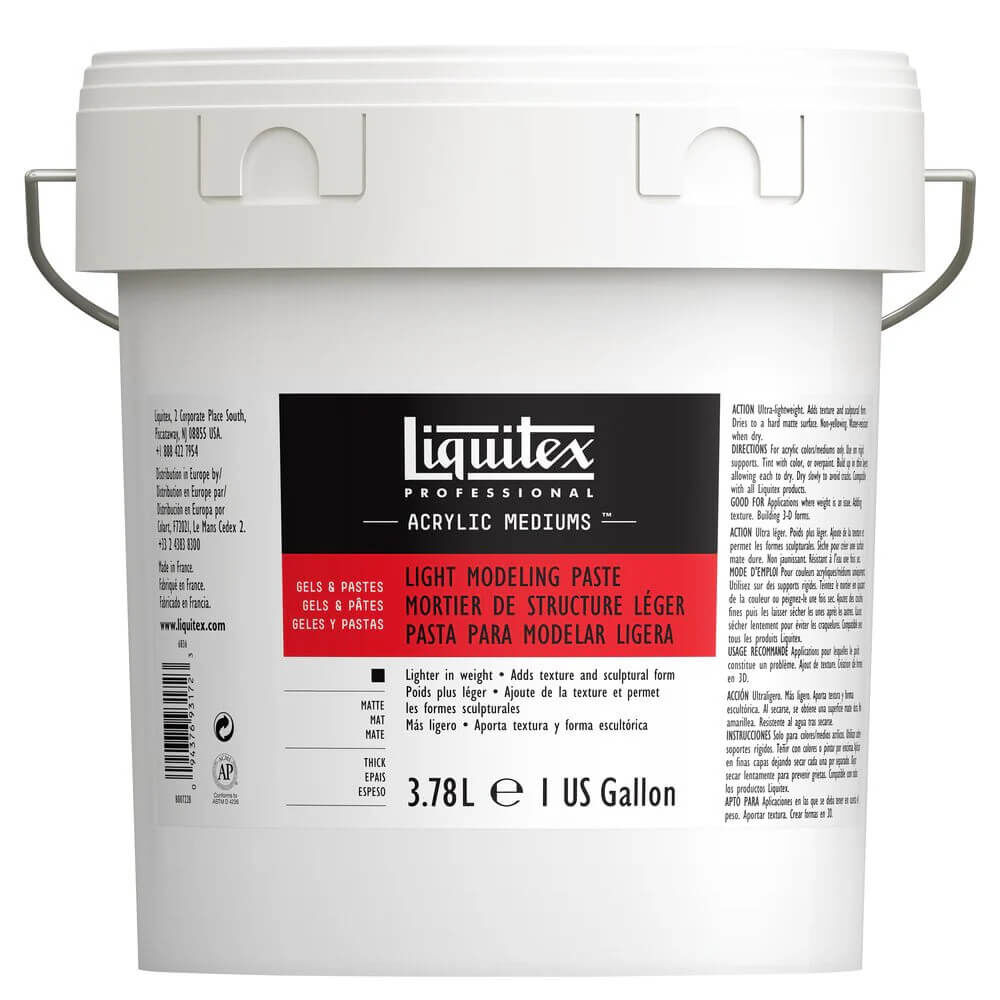 Liquitex Professional Light Modeling Paste Akrilik Hafif Rölyef Macunu 3.78 Litre