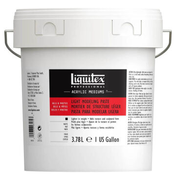 Liquitex Professional Light Modeling Paste Akrilik Hafif Rölyef Macunu 3.78 Litre