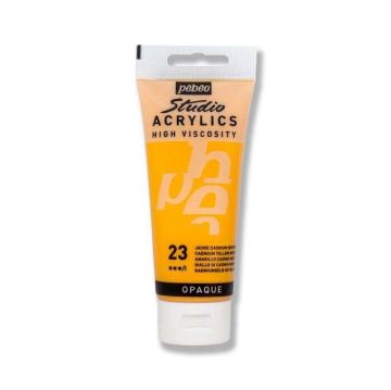 Pebeo Studio Akrilik Boya 100ml Tüp 23 Medium Cadmium Yellow