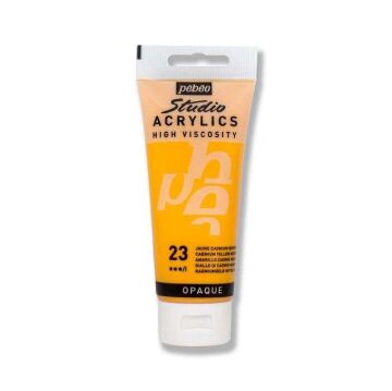 Pebeo Studio Akrilik Boya 100ml Tüp 23 Medium Cadmium Yellow