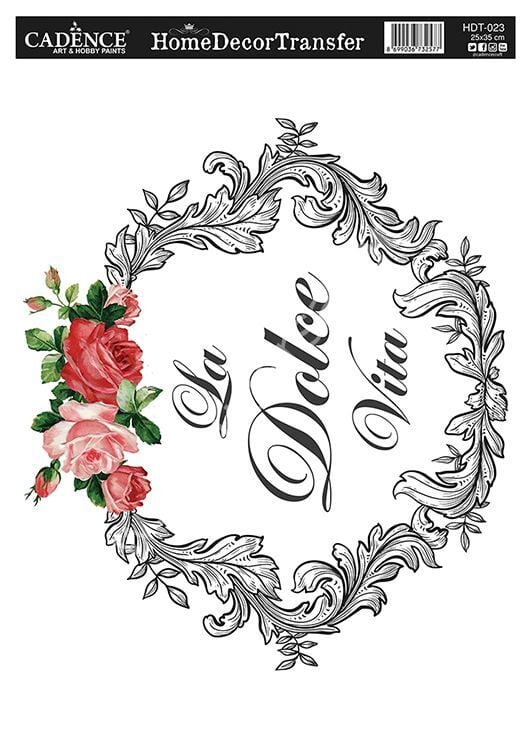 Cadence Home Decor Transfer 25x35 HDT-023