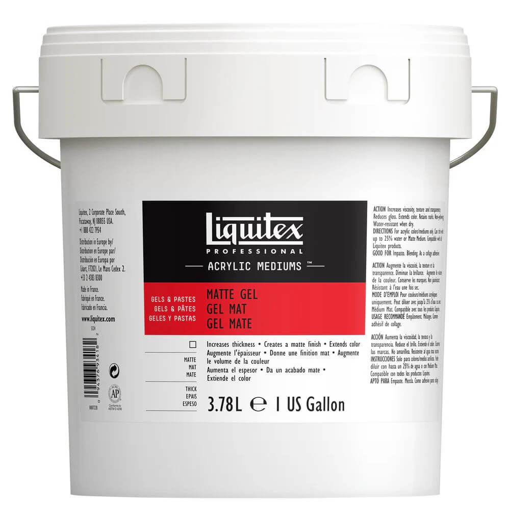 Liquitex Professional Matte Gel Akrilik Mat Jel 3.78 Litre