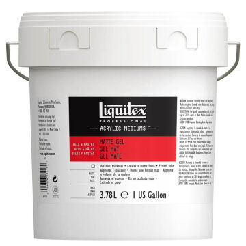 Liquitex Professional Matte Gel Akrilik Mat Jel 3.78 Litre