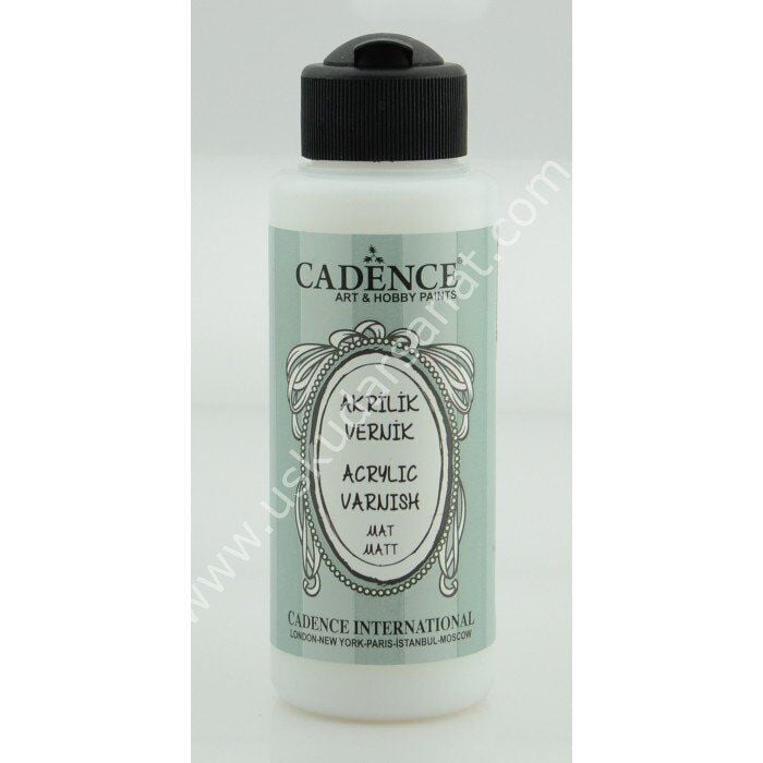Cadence Su bazlı vernik 120ml  Mat