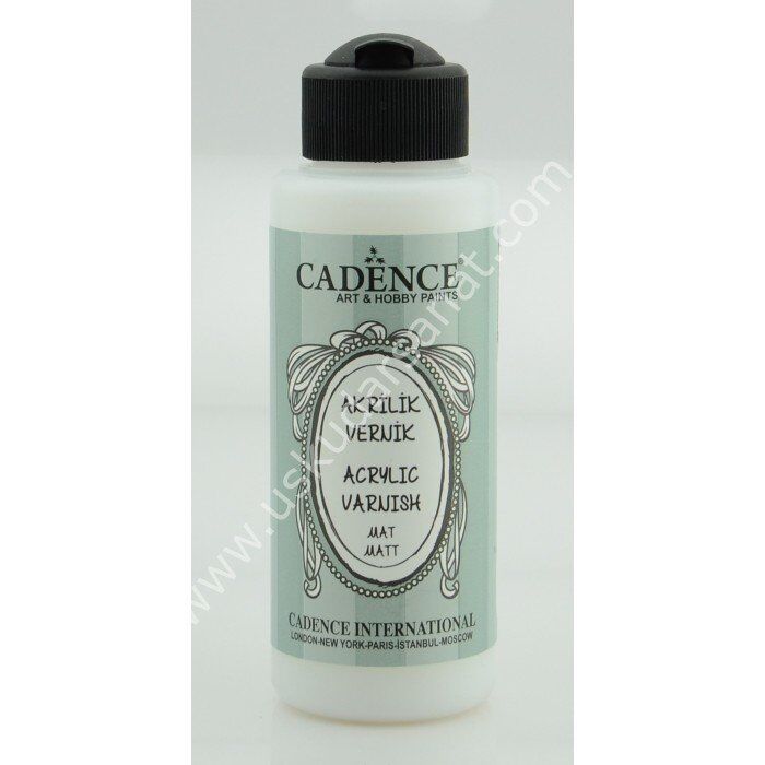 Cadence Su bazlı vernik 120ml  Mat