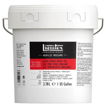 Liquitex Professional Gloss Super Heavy Gel Akrilik Parlak Süper Yoğun Jel 3.78 Litre