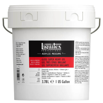 Liquitex Professional Gloss Super Heavy Gel Akrilik Parlak Süper Yoğun Jel 3.78 Litre