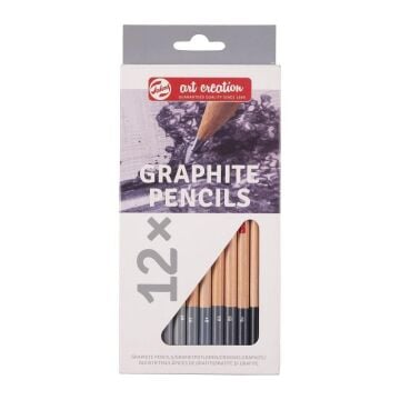 Talens Art Creation Graphite Pencils Dereceli Çizim Seti 12 li