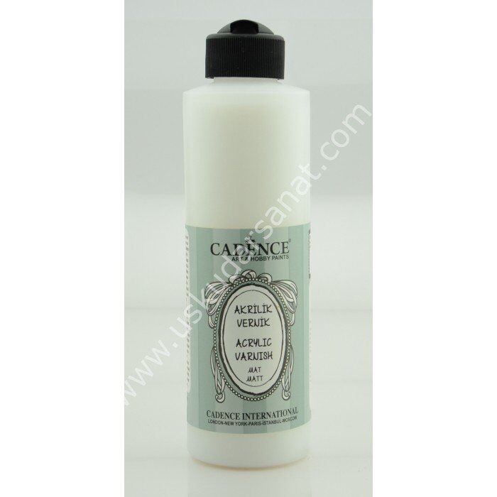 Cadence Su bazlı vernik 250ml  Mat