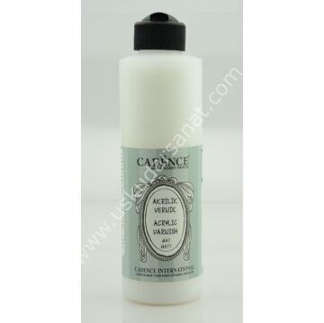 Cadence Su bazlı vernik 250ml  Mat