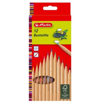 Herlitz Natural Kuru Boya 12'li 60086