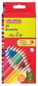 Herlitz Üçgen Kuru Boya 24'lü 12039