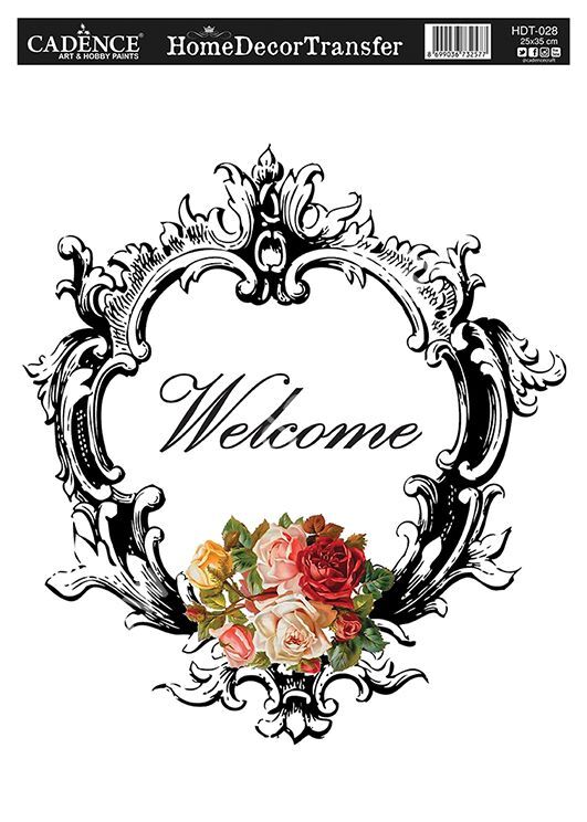 Cadence Home Decor Transfer 25x35 HDT-028