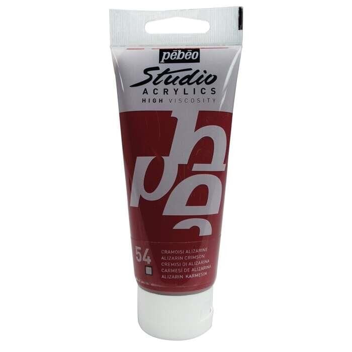 Pebeo Studio Akrilik Boya 100ml Tüp 54 Alizarin Crimson