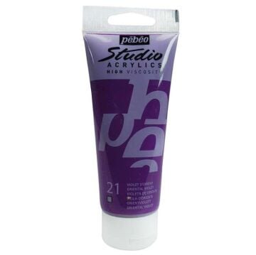 Pebeo Studio Akrilik Boya 100ml Tüp 21 Oriental Violet
