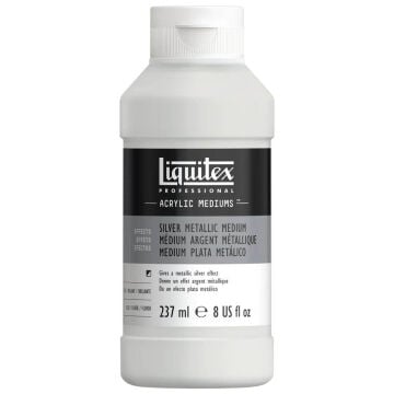Liquitex Professional Silver Metallic Medium Akrilik Metalik Gümüş Medyum 237 ml