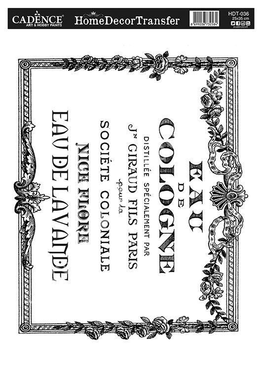 Cadence Home Decor Transfer 25x35 HDT-036