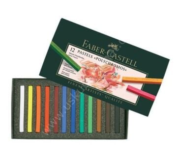 Faber Castell Polychromos Toz Pastel Boya 12'li Karton Set