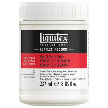 Liquitex Professional Silk Screen Medium Akrilik Serigrafi Medyumu 237 ml