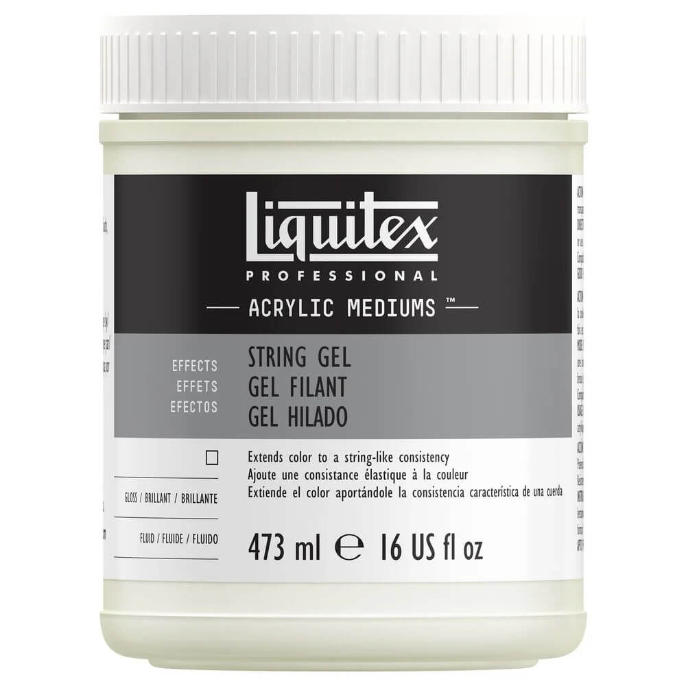 Liquitex Professional String Gel Akrilik Boyutlu Çizgi Efekti Jel 473 ml