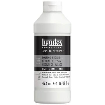 Liquitex Professional Matte Pouring Medium Akrilik Mat Dökme Medyumu 473 ml