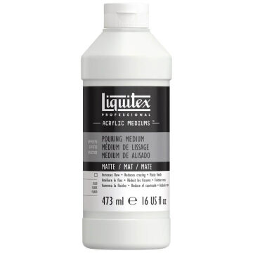Liquitex Professional Matte Pouring Medium Akrilik Mat Dökme Medyumu 473 ml