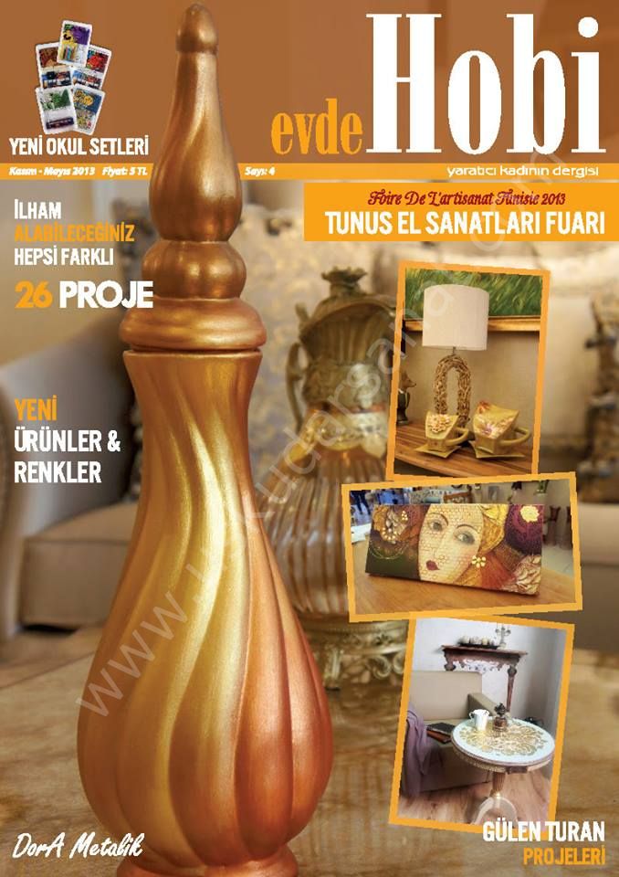 Evde Hobi Dergisi Sayı 4
