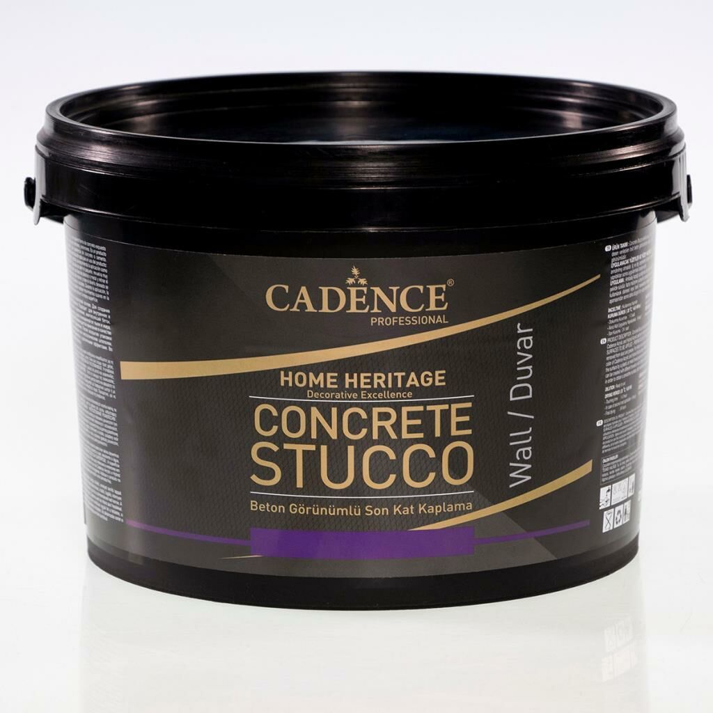 Cadence Beton Dekoratif Kaplama ( Concrete Stucco ) Beyaz Kalın 3 KG