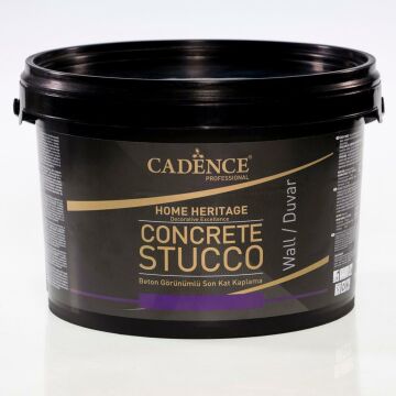 Cadence Beton Dekoratif Kaplama ( Concrete Stucco ) Beyaz Kalın 3 KG