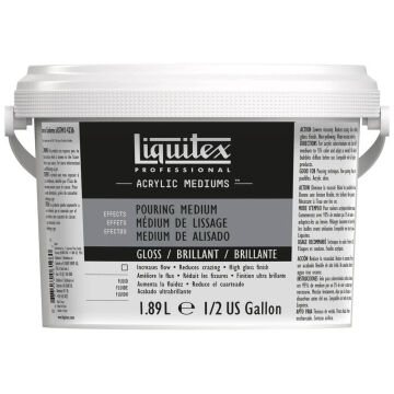 Liquitex Professional Gloss Pouring Medium Akrilik Parlak Dökme Medyumu 1.89 Litre
