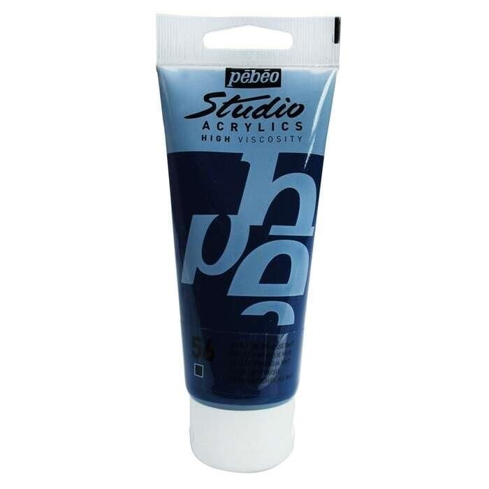 Pebeo Studio Akrilik Boya 100ml Tüp 56 Prussian Blue