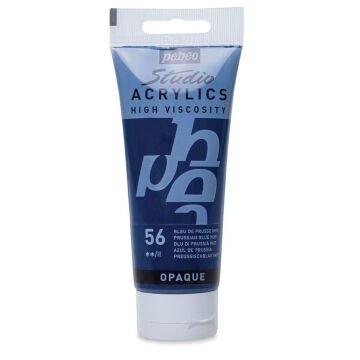 Pebeo Studio Yüksek Viskoziteli Akrilik Boya 100 ml Prussian Blue Hue 56