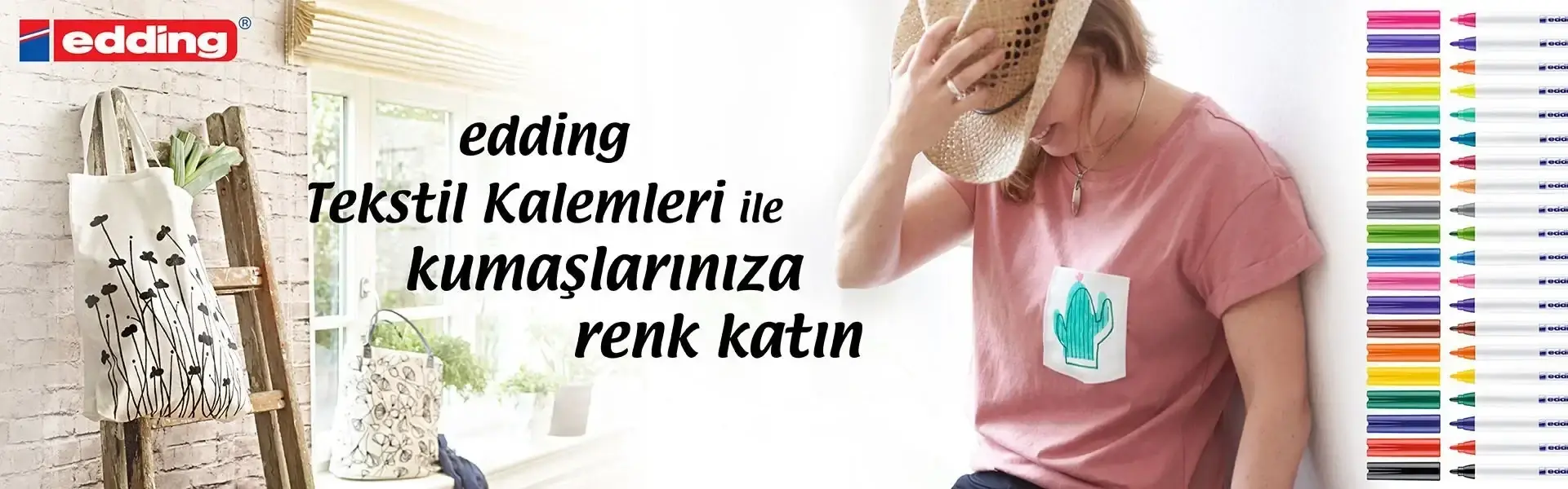 Edding 4600 Kumaş Kalemi